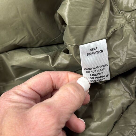 Mittoshop Women’s Olive Light Weight Jacket Size XL NEW - Picture 5 of 5